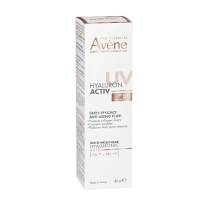 Hyaluron Activ SPF50 Fluido Antiedad Triple Eficacia, 40 ml. - Avene