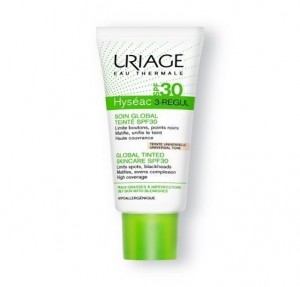Hyséac 3 Regul con Color SPF 30+, 40 ml. - Uriage