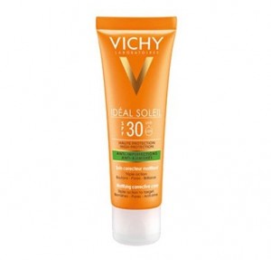 Idéal Soleil Cuidado Protector Anti-Imperfecciones 3 en 1 SPF 30, 50 ml. - Vichy