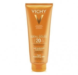 Idéal Soleil Leche Hidratante SPF 20+, 300 ml. - Vichy