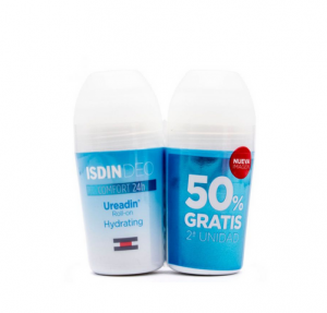 Pack Isdindeo Comfort 24H Ureadin Roll-on, 50+50 ml, -- Isdin