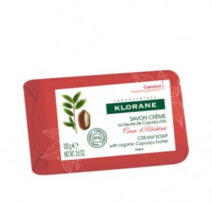 Jabón Crema Fleur d´Hibiscus, 100 ml. - Klorane