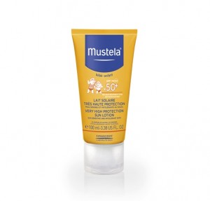 Leche Solar Muy Alta protección SPF 50+, 100 ml. - Mustela