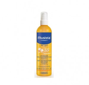 Leche Solar Muy Alta Protección SPF 50+, 200 ml. - Mustela