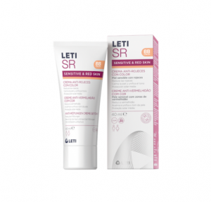 LetiSR Crema Anti-rojeces Con Color, 40 ml. - LetiPharma