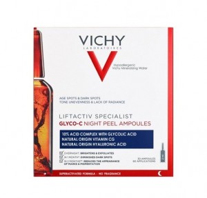 LIFTACTIV Glyco-C Ampollas Peeling de Noche, 30 x 2 ml. - Vichy