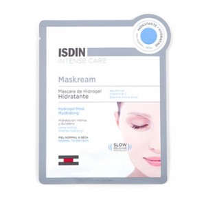  Maskream Máscara de Hidrogel Hidratante, 4 un. - Isdin