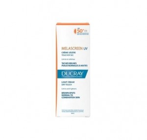 Melascreen Fotoprotección Crema Ligera SPF 50+ UVA, 40 ml. - Ducray