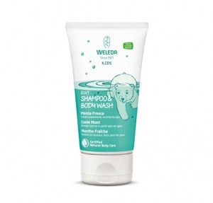 Menta Fresca 2 en 1 Shampoo & Body Wash, 150 ml. - Weleda