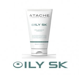 OILY SK Balancing Cream  Fluido Facial Equilibrante, 200 ml. - Atache