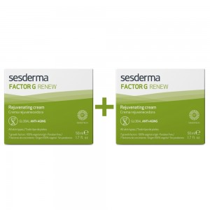 PACK DUPLO Factor G Renew Crema Rejuvenecedora, 50 ml. + 50 ml. - Sesderma