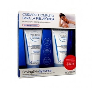 Pack Atoderm Intensive Gel Moussant 200 ml.+ Atoderm Intensive Baume 200 ml. - Bioderma