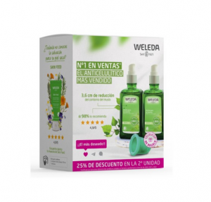 Pack Abedul Aceite Anticelulítico, 25% de Descuento en la 2ª ud. - Weleda