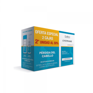 Pack Cystiphane Fort, 120 + 120 Comp. 2ª Unidad al 50%. -  Bailleul Laboratories