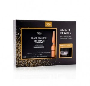 Pack Smart Black Diamond Skin Complex, 30 Ampollas + REGALO Black Diamond Epigence 145 Cream, 15 ml. - Martiderm