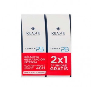 Pack  Xerolact PB Bálsamo, 200 ml + Xerolact PB Bálsamo, 200 ml de Regalo. - Rilastil