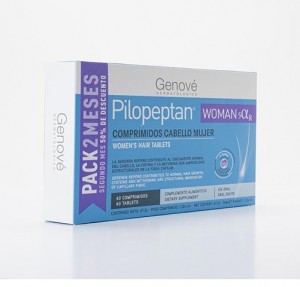 Pack 2 meses Pilopeptan® Woman 5αR, 60 Comp. - Genové