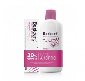 Pack Ahorro Dientes Sensibles Colutorio 500 ml. + Pasta Dentífrica, 75 ml. - Isdin