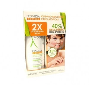 Pack Exomega Control Leche Emoliente 400 ml. + 400 ml. - A-Derma
