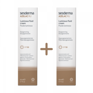 PACK DUPLO Azelac Ru Fluido Luminoso, 50 ml + 50 ml. - Sesderma