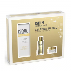 Pack ilumina tu Mirada de Isdinceutics: K-OX Eyes, 15 ml. + Essential Cleansing, 27 ml. + A.G.E. Reverse Day, 7.21 gr. - Isdin 