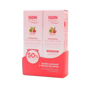 Duplo Woman Isdin Crema Antiestrías, 250 ml + 250 ml. - Isdin