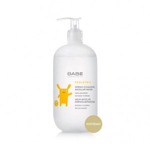 Pediatric Agua Micelar Dermolimpiadora Rostro y Cuerpo, 500 ml. - BABE