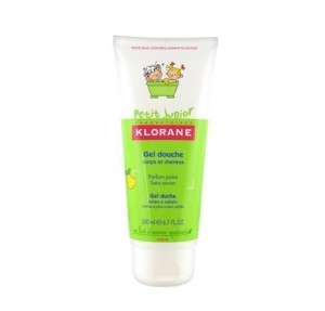 Petit Junior Gel de Baño Cuerpo y Cabello a la Pera, 200 ml. - Klorane