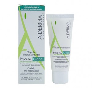 Phys-Ac Global Cuidado Anti-imperfecciones, 40 ml. - A-Derma