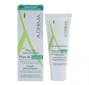 Phys-Ac Global Cuidado Anti-imperfecciones, 40 ml. - A-Derma