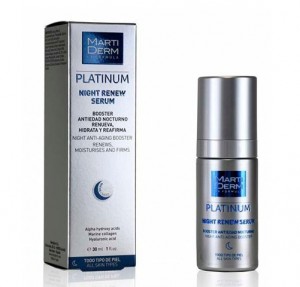 Platinum Night Renew Sérum, 30 ml. - Martiderm
