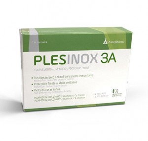 Plesinox 3A, 30 Cápsulas. - Asacpharma