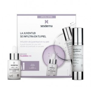 Pack MESOSES Sérum Antienvejecimiento, 30 ml + FILLDERMA ONE Crema Rellenadora, 50 ml. - Sesderma