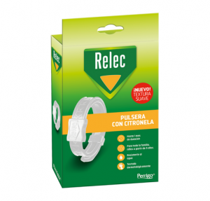 Relec Pulsera Citronela Blanco. - Perrigo