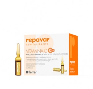 Repavar® Reevitalizante Vitamina C Activa 1 ml x 20 Ampollas. - Ferrer