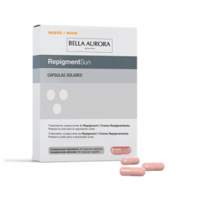 RepigmentSun Cápsulas Para Manchas Blancas, 30 Caps.- Bella Aurora Labs