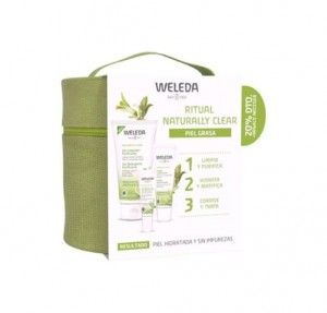Pack Ritual Naturally Clear Piel Grasa a la Corteza de Sauce. - Weleda