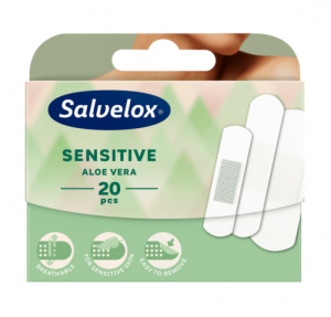 Salvelox Sensitive Aloe Vera Apósitos, 20 ud.- Orkla
