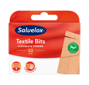 Salvelox Textile Bits Apósito, 10 ud. - Orkla