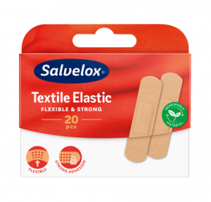 Salvelox Textile Elastic Apósitos, 20 ud.- Orkla