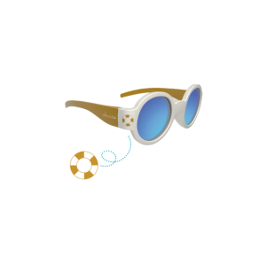 Gafas De Sol Blancas Con Protección UV, 0m+. - Chicco.