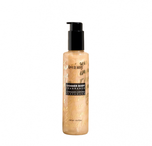 Shimmer Body Fragance, Iluminador Corporal Perfumado, 190 ml. - Flor de Mayo