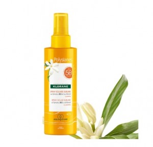 Spray Solar Sublime SPF 50 al Monoi y Tamanu Bio, 200 ml. - Polysianes