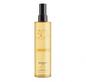 Sun Secret Aceite Corporal Protector SPF30, 200 ml. - Sensilis