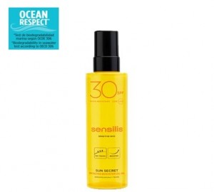 Sun Secret Gel Aceite activador del bronceado SPF 30+, 200 ml. - Sensilis