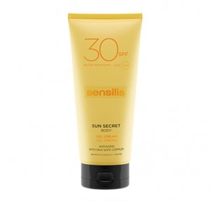 Sun Secret Gel Crema Solar Corporal SPF30, 200 ml. - Sensilis