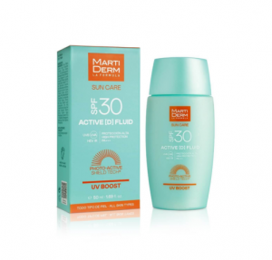 Sun Care Active (D) Fluid SPF30, 50 ml. - Martiderm