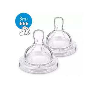Tetina Anticólicos, Flujo Medio 3+ Meses, 2 ud. - Philips Avent
