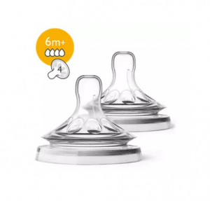 Tetina Anticólicos, Flujo Rápido 6+ Meses, 2 ud. - Philips Avent