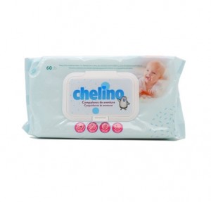 Toallitas Chelino, 60 unidades. - Samforlab